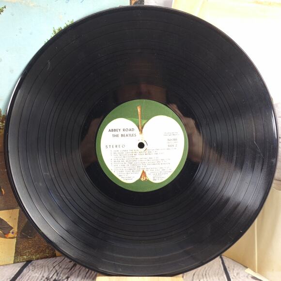 Apple Records Beatles "Abby Road" Vintage Vinyl Record - Picture 5 of 5